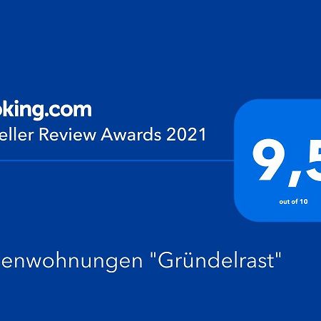 Ferienwohnungen "Gruendelrast" Prossen Extérieur photo
